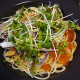 超簡単で超豪華☆な海鮮パスタ(^^)